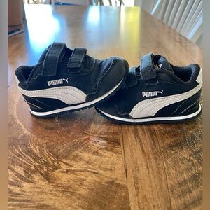 Puma St Runner V2 Toddler Sneaker - Black - Size 5